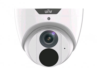Сетевая IP видеокамера Uniview, купольная, универсальная, 4Мп, 1/3’, 2688×1520, 25к/с, ИК, цв:0,003лк, об-в:2,8мм, IPC3614SB-ADF28KM-I0-RU