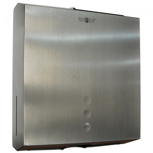 Диспенсер для бумажных полотенец Nofer Матовый (04006.S)