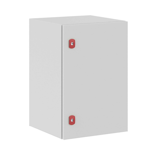 Шкаф электротехнический настенный DKC ST, IP66, 600х400х400 мм (ВхШхГ), дверь: металл, корпус: сталь листовая, цвет: серый, без монтажной панели, (R5ST0644WMP)