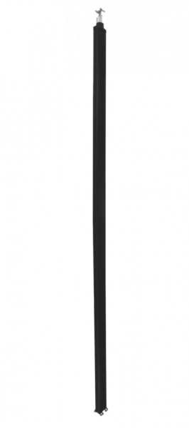 Колонна 1-а секционная Legrand Snap-On, 2700 мм В, цвет: чёрный, с крышкой из алюминия 80мм