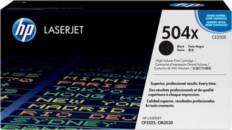 Картридж HP CE250X (№504X) Black