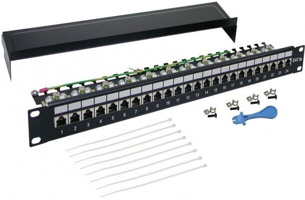 Патч-панель Lanmaster LAN-PPL24S6A