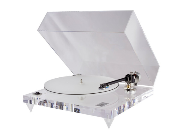 Проигрыватель винила Gold Note Valore white (с крышкой)