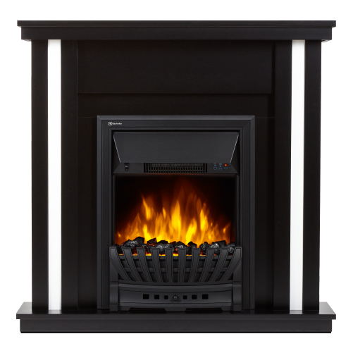 Электрокамин с классическим очагом 2D Electrolux EFP/P-1020LS с порталом Firelight Trend Classic чёрный