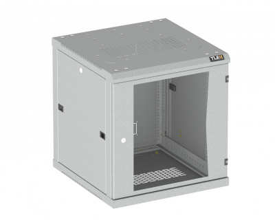 Настенный шкаф TLK 19', 12U TWC-126045-R-G-GY