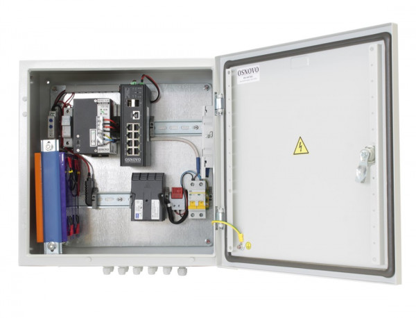 Уличный коммутатор с PoE OS-44TB1(SW-80802/ILS(port 90W))