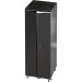 Шкаф телекоммуникационный напольный TWT Business, IP20, 22U, 1166х600х1000 мм (ВхШхГ), дверь: стекло, задняя дверь: двойная распашная, металл, боковая панель: сплошная съемная, разборный, цвет: чёрный, (TWT-CBB-22U-6x10)