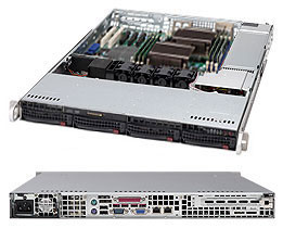 Серверный корпус SuperMicro CSE-815TQ-563CB