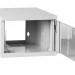 Шкаф телекоммуникационный настенный Cabeus WSC, 10", 8U, 405х326х300 мм (ВхШхГ), дверь: стекло, боковая панель: сплошная, сварной, цвет: серый