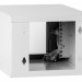 Шкаф телекоммуникационный настенный Cabeus WSC, 10", 8U, 405х326х300 мм (ВхШхГ), дверь: стекло, боковая панель: сплошная, сварной, цвет: серый