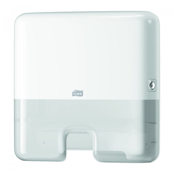 Диспенсер для бумажных полотенец Tork Xpress Multifold белый mini (арт.552100)