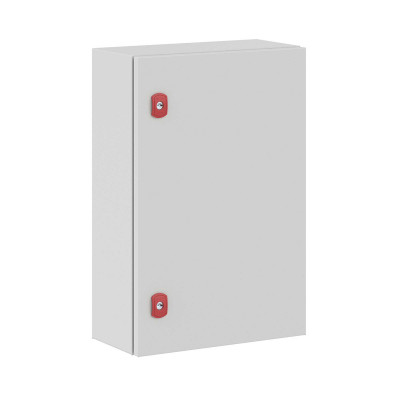 Шкаф электротехнический настенный DKC ST, IP66, 600х400х200 мм (ВхШхГ), дверь: металл, корпус: сталь листовая, цвет: серый, без монтажной панели, (R5ST0642WMP)