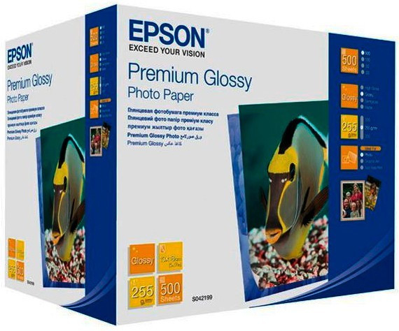 Бумага Epson C13S041826 (A6, 255 г/м2, 500 листов)