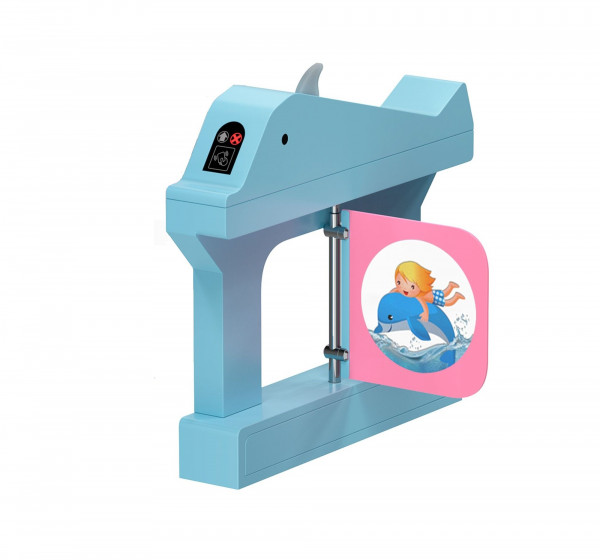 Турникет детский с распашными створками Блокпост ТД 600