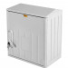 Шкаф электротехнический настенный Elbox EPV, IP54, 400х400х250 мм (ВхШхГ), дверь: пластик, корпус: полиэстер, цвет: серый, (EPV-400.400.250-1-IP54)