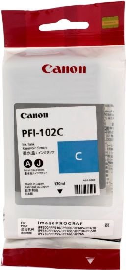 Картридж Canon PFI-102 Cyan