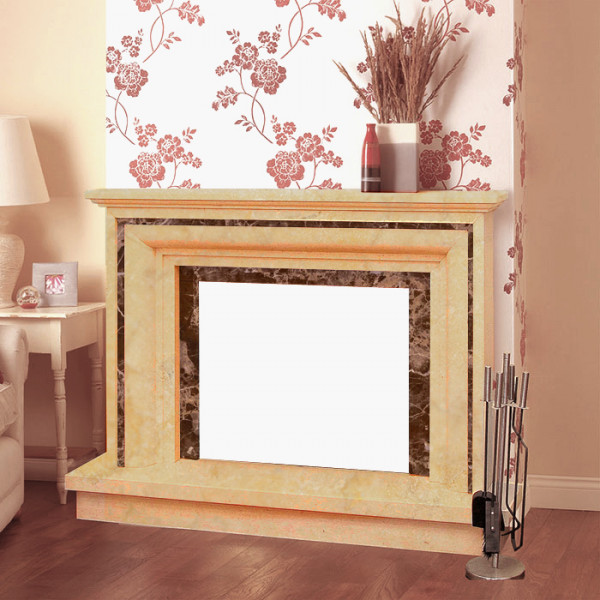 Пристенная облицовка MadeIra Otilia Giallo, Emperador М с800