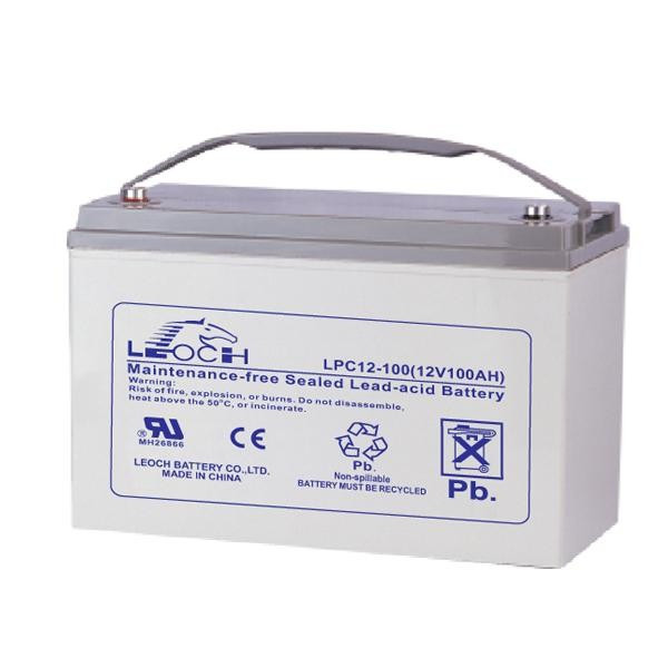 Аккумулятор для ИБП Leoch DJM, 212х173х330 мм (ВхШхГ),  необслуживаемый свинцово-кислотный,  12V/100 Ач, (DJM 12-100)