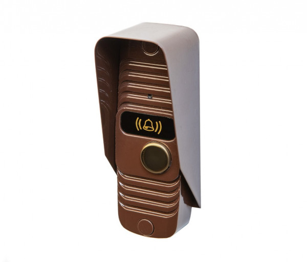 Видеопанель вызывная цветная 05.4.1.940.2099-940-F2,5-63-48 (корич.)