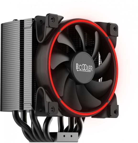 Кулер PCcooler GI-H58UB CORONA R Red LED