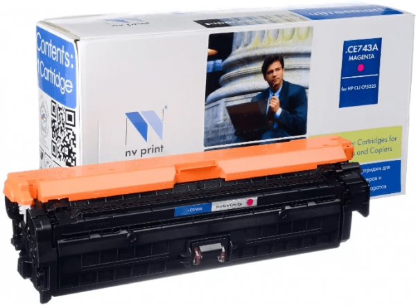 Картридж NV Print CE743A Magenta