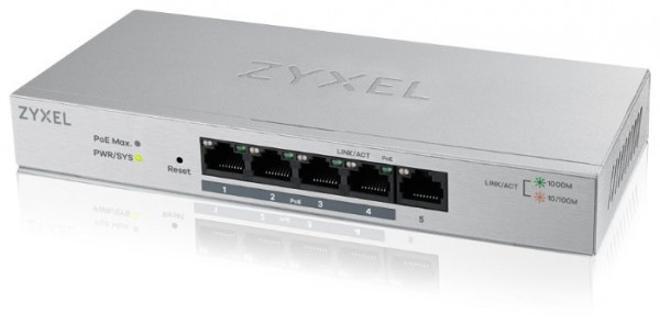 Коммутатор (свитч) Zyxel GS1200-5HP v2