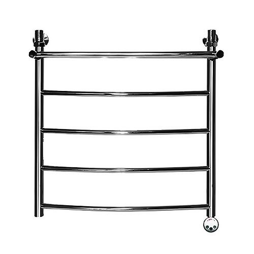 Электрический полотенцесушитель Ника ЛД/ВП Электрическая Лесенка Дуга/Верхняя Полка 60х60 -5 прав