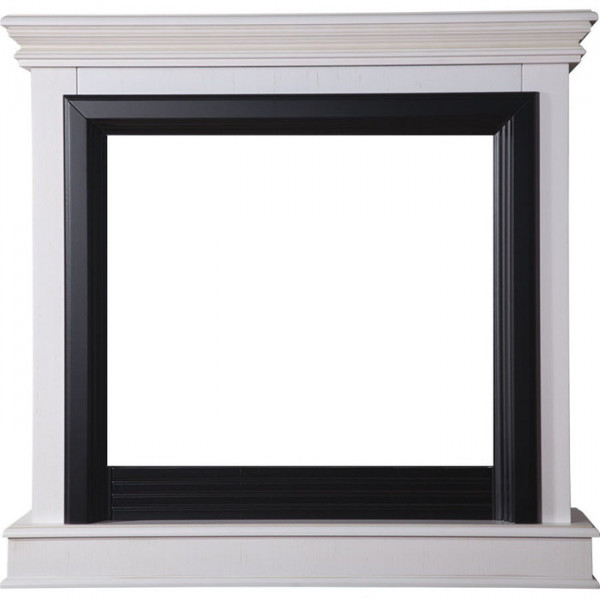 Широкий портал InterFlame Вирго под очаг Foton 23 FX цвет (белый, бежевый, бежевый с золотом; белый с золотом)