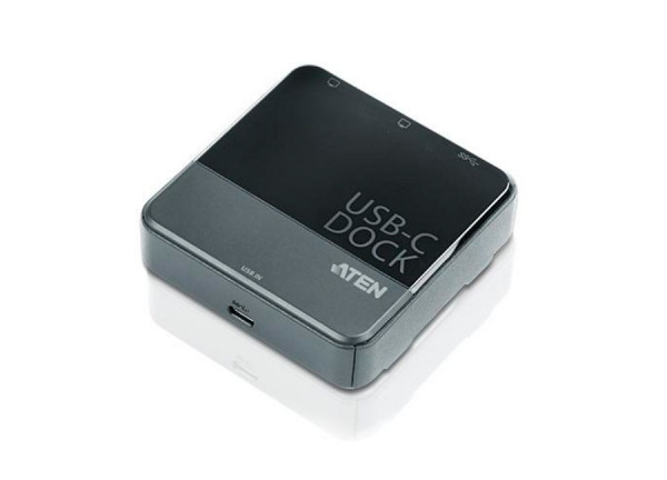 Док-станция Aten, портов: 1, USB 3.1 (Type A), USB-C 1 порт, (UH3231-AT)