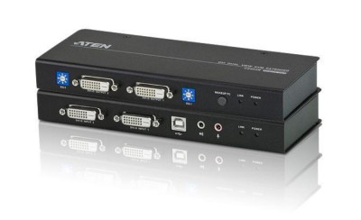 Удлинитель Aten, портов: 1, USB (Type B), (CE604-AT-G)