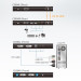 Удлинитель Aten, портов: 1, USB (Type B), (CE604-AT-G)