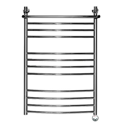 Электрический полотенцесушитель Ника ЛД(г2)/ВП Электрический (Лесенка Дуга/Верхняя Полка/группа2) 100х60 -12 прав