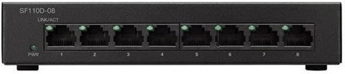 Коммутатор Cisco, SF110D-08-EU