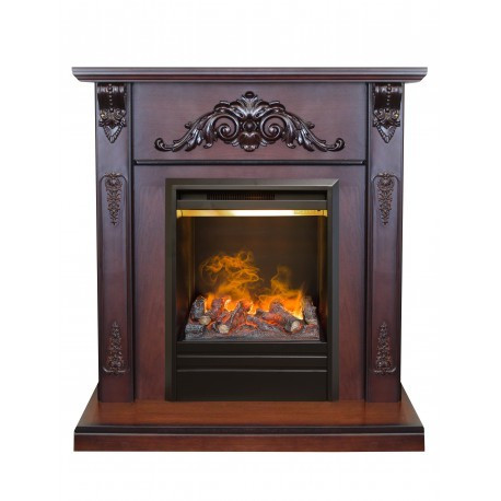 Электрокамин с классическим очагом 3D Real-Flame Anita AO с очагом 3D Olympic
