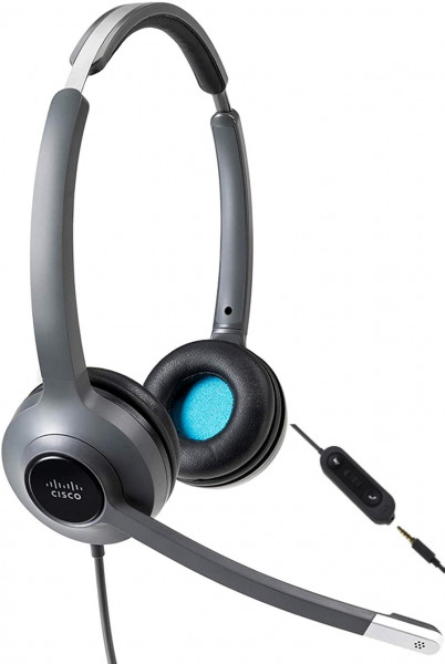 Гарнитура Cisco Headset 522 Wired Dual 3.5mm + USB Headset Adapter