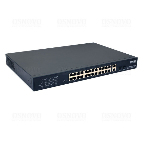 Коммутатор 24-портовый Fast Ethernet с PoE SW-62422(400W)