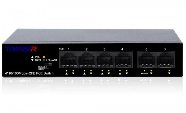 Коммутатор с PoE TR-NS1106-60-4POE