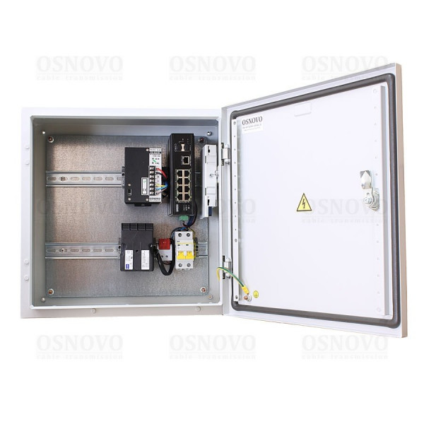 Уличная станция с термостабилизацией и резервным питанием OS-44T1(SW-60812/I)