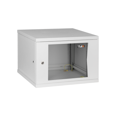 Настенный шкаф TLK 19', 15U TWI-156060-R-G-GY