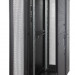 Шкаф серверный напольный Eurolan Rackcenter D9000, IP20, 42U, 1955х750х1000 мм (ВхШхГ), дверь: перфорация, задняя дверь: двойная распашная, перфорация, боковая панель: сплошная, сварной, цвет: чёрный, (60F-42-7A-94BL)