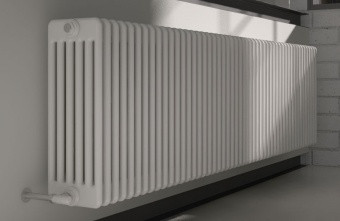 Стальной трубчатый радиатор 6-колончатый Arbonia 6055/18 N69 твв RAL 9016