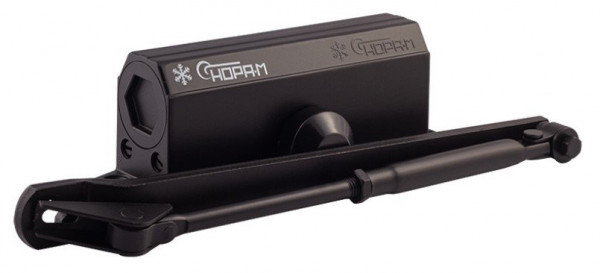 Доводчик дверной морозостойкий НОРА-М №3S бол. F (чёрный)