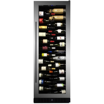 Встраиваемый винный шкаф 101-200 бутылок Dunavox DX-143.468SS
