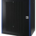Шкаф телекоммуникационный настенный Datarex, 19", 15U, 624х600х450 мм (ВхШхГ), дверь: перфорация, боковая панель: сплошная съемная, разборный, цвет: чёрный