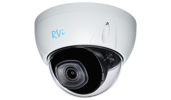 Сетевая IP видеокамера RVI, купольная, универсальная, 2Мп, 1/2,8’, 1920х1080, 25к/с, ИК, цв:0,002лк, об-в:3,6мм, RVi-1NCD2368 (3.6) white