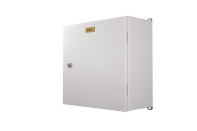 Шкаф электротехнический настенный Elbox EMW, IP66, 600х600х300 мм (ВхШхГ), дверь: металл, корпус: металл, цвет: серый, (EMW-600.600.300-1-IP66)