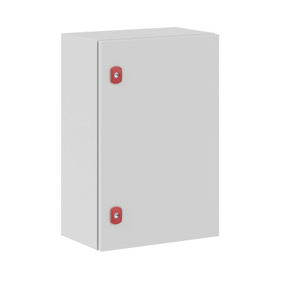 Шкаф электротехнический настенный DKC ST, IP66, 600х400х250 мм (ВхШхГ), дверь: металл, корпус: сталь листовая, цвет: серый, без монтажной панели, (R5ST0649WMP)