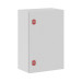 Шкаф электротехнический настенный DKC ST, IP66, 600х400х250 мм (ВхШхГ), дверь: металл, корпус: сталь листовая, цвет: серый, без монтажной панели, (R5ST0649WMP)