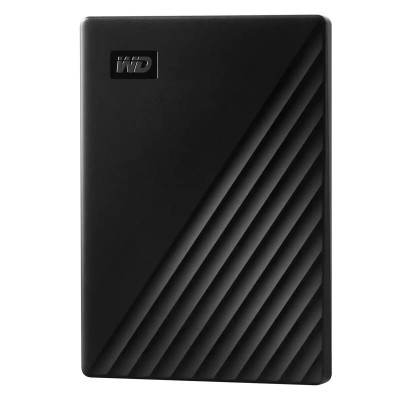 Жёсткий диск WD My Passport, 1 ТБ, USB 3.2 Gen 1, WDBYVG0010BBK-WESN