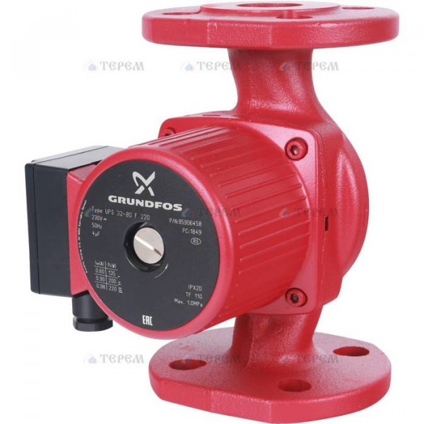 Насос для отопления Grundfos UPS32-80 F 220 1x230V 50Hz 9H PN6/10